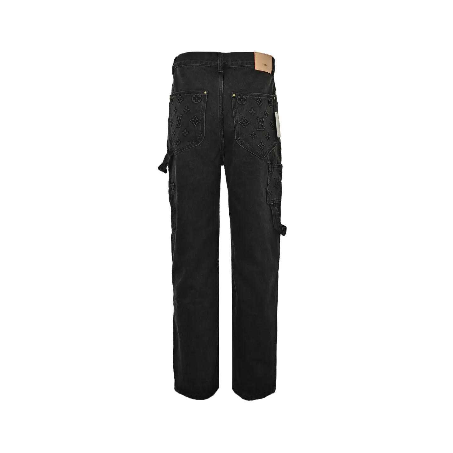 Louis Vuitton/Louis Vuitton presbyopic embossed jeans